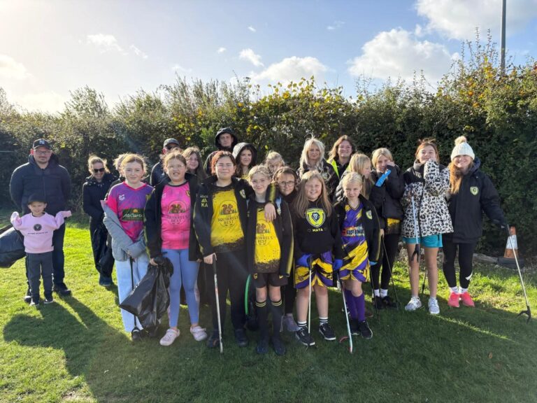 Young Footballers Make a Big Difference with Community Litter Pick